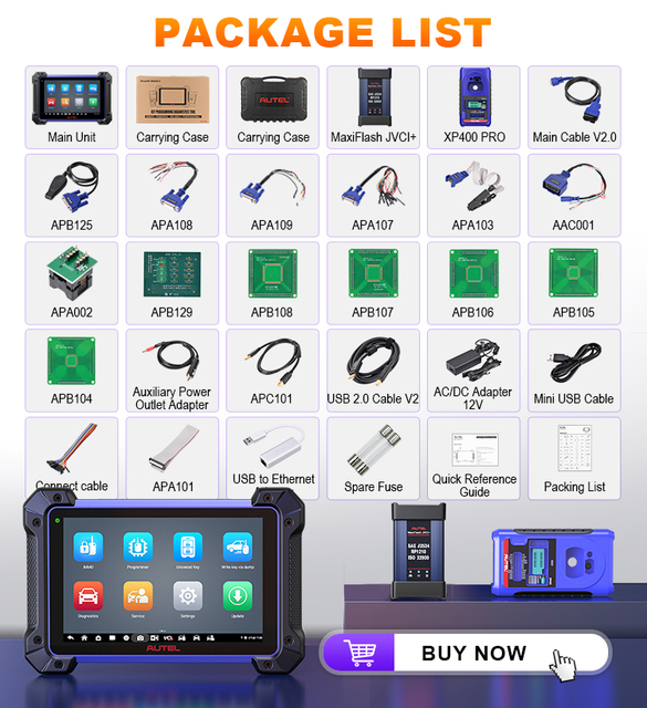 Professional autel Im608 II Im608pro 2 Free G-BOX3 Locksmith Tools Key Programmer Scan OBD2 Vehicle Diagnostic Scanner Tool