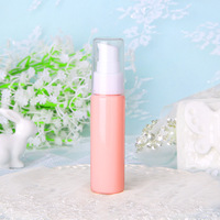 Flacon pompe à lotion coloré de 10 ml et 30 ml, distributeur rechargeable pour shampoing, revitalisant, savon pour les mains, flacon en PET