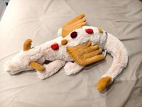 Peluche en tissu super doux Jelly Cat, Dragon Opalite, Dragon des Neiges, Poupée en peluche moelleuse, Remplissage en PP, Coussin lesté doux
