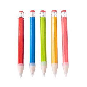 Gros crayons géant en bois Jumbo crayon pour enfants école maison bureau fournitures gros crayons en bois - Product Image 1