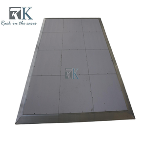 Portable <b>White</b> Square Stage Panels Easy Assemble Stage Platform for Wedding Events - Product Image 4