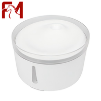 Fontaine à eau pour animaux de compagnie avec système de filtration triple automatique, réservoir amovible, protection anti-chauffe à sec, fourniture directe d'usine
