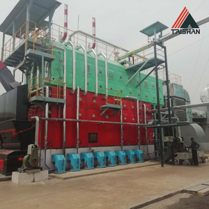 Suhu pasokan minyak yang dinilai antara 270-450 derajat Celcius 1-24MW Boiler minyak panas Batu Bara