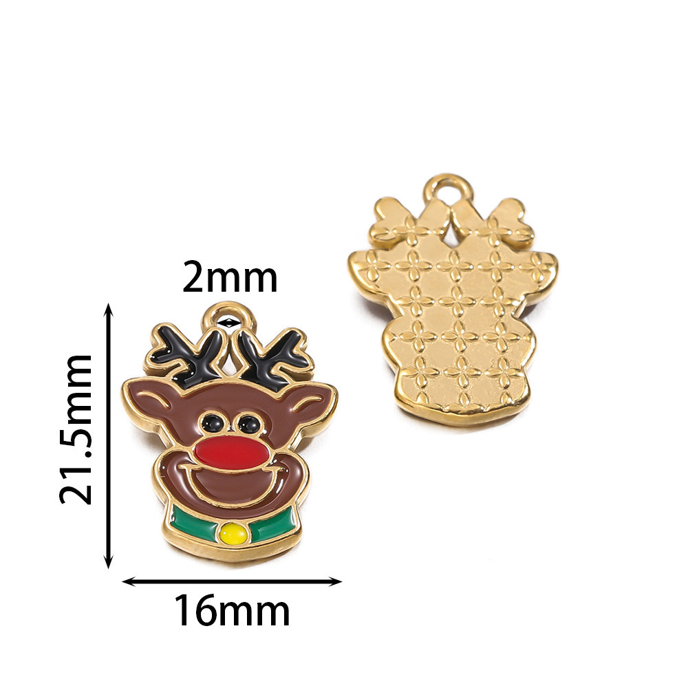 Pendentif de Noël Huile Goutte à Goutte 01