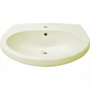Lavabo Eco Champagne de un solo orificio de 58 cm para baño - Product Image 3