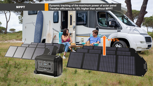 Solar Portable Power Station 3600W 3072WH <b>Battery</b> Pure Sine Wave MPPT Solar <b>Rechargeable</b> Backup Power FD-S03-3600W Solar Energy - Product Image 1