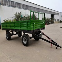 Remorque à benne basculante à grappin haute performance, partenaire idéal pour les machines forestières et le défrichement