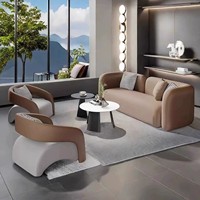 Ensemble de canapés modulaires MYUZ 2025 avec éponge haute densité pour bureau, hall d'hôtel et salon