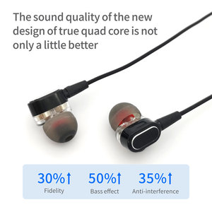 Écouteurs Filaire Intra-Auriculaires Double Dynamique Certifiés MFi avec Annulation Active du Bruit et Résistance à l'Eau IPX-2 pour iPhones - Product Image 2