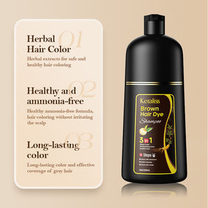 Joynna Colorant Remover Temporary Tint Organic Formula <strong>Toner</strong> Black Fade-resistant Gray Semi-Permanent Ammonia-Free <strong>Hair</strong> Cream - Product Image 2