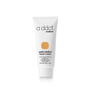 Crème pour les mains Addict Mellow 40ml, parfum boisé doux, hydratante pour les peaux sèches - Product Image 2