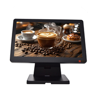Nouvel ordinateur tactile POS de 15,6 pouces pour supermarchés, écran LED pour les opérations du système POS