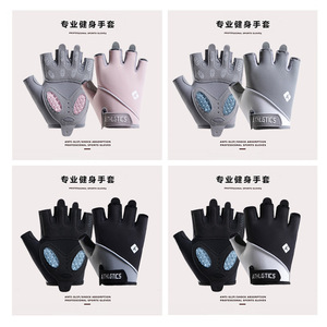 Wholesale OEM Custom High Quality New Design Fitness Climbing Hiking Half Finger Outdoor Breathable Lightweight Sport <b>Cycling</b> - Product Image 3