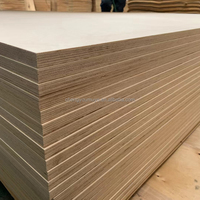 Plaque de placage MDF, feuille de placage de bois pour la décoration de surfaces de portes et de meubles