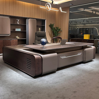 Nouveau bureau de patron minimaliste haut de gamme, bureau du président, bureau du président