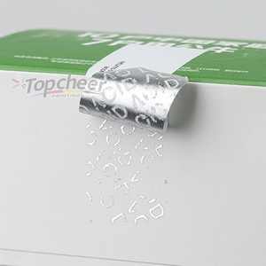 Carta personalizzata all'ingrosso a prova di manomissione adesivo di sicurezza etichetta Semi-trasferimento garanzia vuoto adesivo per scatola sigillo - Product Image 5