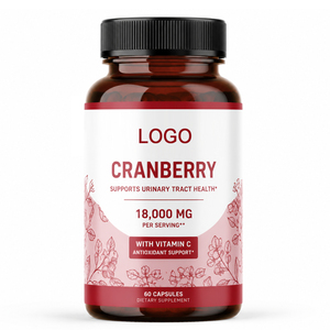 Extracto de Arándano Rojo de Alta Calidad, 25% de Antocianinas, Antioxidante, Refuerzo Inmunológico, Salud Ocular, Certificado GMP, Cápsulas ODM/OEM para Adultos, 60 Unidades - Product Image 1