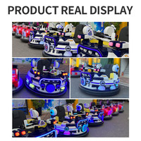 HAOJILE Voitures tamponneuses électriques d'extérieur Dodgem Attractions pour enfants et adultes Amusement Park Ride Fun for Playground Use