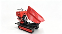 Mini-dumper hydraulique rotatif Archer, chargeur compact multifonctionnel, véhicule de transport, moteur B&S 5000W 12V CE/EPA/Euro 5