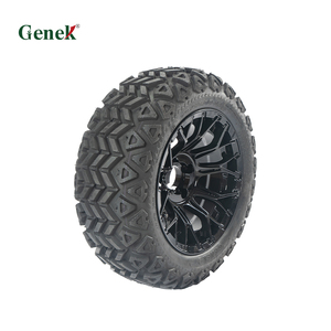Nuevo Juego de Llantas y Ruedas Genek Tubeless de 14 Pulgadas 23*10-14 con Rin de Aluminio, Diseño de Llanta Radial - Product Image 3