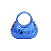 Nouveauté 2026 : Sac à main rigide à carreaux pour femme, tendance, avec fermeture magnétique et chaîne, sac de soirée porté épaule ou croisé