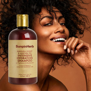 Hydrating Organic Nourishing Moisturizing Hair <b>Shampoo</b> Manuka Honey Mafura Oil Shea Butter for Dry Damaged Curly/Wavy Oily Hair - Product Image 1