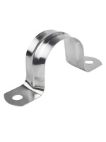 Vente en gros 304 acier inoxydable collier de serrage en forme de U pince de selle en zinc pince fixe pince de tuyau spécifications complètes pour métrique