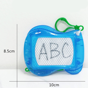 Commercio all'ingrosso per bambini <span class=keywords><strong>Mini</strong></span> tavolo da disegno zaino portachiavi cancellabile quadro quadro bambini classe premi giocattoli - Product Image 5