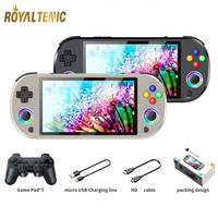 Console de jeu portable M22P avec sortie TV HD, émulateurs classiques intégrés, plus de 20000 jeux, M22 PRO pour cadeau, voyage, vente au détail