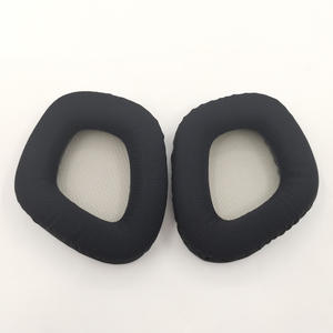 Para CORSAIR VOID PRO ELITE auriculares profesionales L <span class=keywords><strong>R</strong></span> cubierta almohadillas de repuesto juego de auriculares orejeras con hebilla - Product Image 3