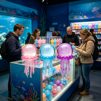 Jouet sensoriel méduse à presser Taba, ours en maltose Schylling, Nice Ice Baby, idéal pour les activités promotionnelles