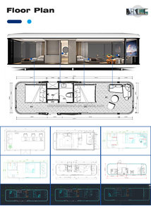 Standard Modern Camping Pod Space Prefab Portable Mobile <strong>Capsule</strong> House Hotel With <strong>Bathroom</strong> Prefabricated Villa Home - Product Image 2