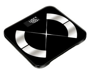 เครื่องวัดไขมันในร่างกายอัจฉริยะ OEM ขนาด13 180กก./360Lb จอแสดงผล LCD ดิจิตอล <span class=keywords><strong>BMI</strong></span> การวัดน้ำหนักบลูทูธการ<span class=keywords><strong>ตรวจ</strong></span>สอบข้อมูลร่างกาย - Product Image 1