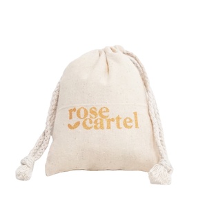 Pochettes en coton personnalisées pour chaussons d'hôtel, sacs à cordon en toile de coton colorés et personnalisables pour chaussures et linge, sacs anti-poussière pour chaussures - Product Image 1