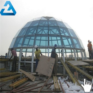 Estructura <span class=keywords><strong>de</strong></span> acero grande <span class=keywords><strong>de</strong></span> prefabricada cúpula <span class=keywords><strong>de</strong></span> techo <span class=keywords><strong>de</strong></span> vidrio <span class=keywords><strong>de</strong></span> la mezquita tragaluz en el techo <span class=keywords><strong>de</strong></span> la Iglesia - Product Image 3