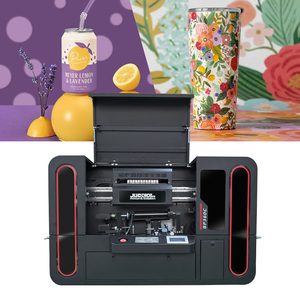 Máquina de impresión de botellas de latas automáticas digitales <span class=keywords><strong>360</strong></span> Impresora UV Impresora de cilindro con mecanismo giratorio - Product Image 6