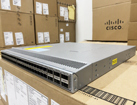 Cisco Nexus N9K-C93108TC-FX3P Switch dalam Seri 9300-FX dengan 48 Port SFP dan 6 Port QSFP28 yang Meningkatkan Jumlah Endpoint