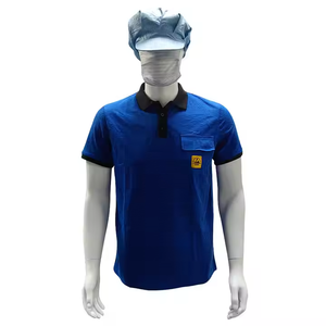 Özelleştirilmiş takım Fallout 4 Ilford Antistaticum anti-statik bez Microclean temiz oda giyim Esd T Shirt - Product Image 6