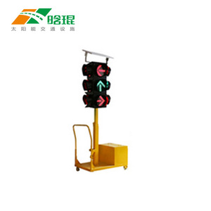 Feux de signalisation portables solaires à LED avec corps en aluminium pour signalisation de commande de circulation - Product Image 1