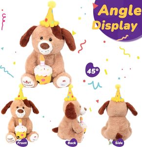Nuevo Diseño OEM, Peluches Bordados de Osos, Perros <span class=keywords><strong>y</strong></span> Conejos, Lindos <span class=keywords><strong>y</strong></span> Suaves, Personalizables con Color <span class=keywords><strong>y</strong></span> Logotipo, Regalo de Cumpleaños - Product Image 3
