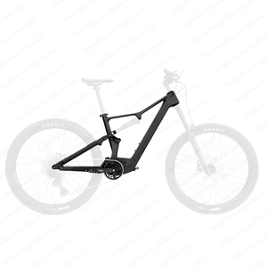 Cadre léger E-<span class=keywords><strong>vtt</strong></span> 29er 27.5er Boost <span class=keywords><strong>Bafang</strong></span> M820 Mid Motor 720Wh Batterie Enduro Suspension complète Dengfu E69 Cadre en carbone - Product Image 4