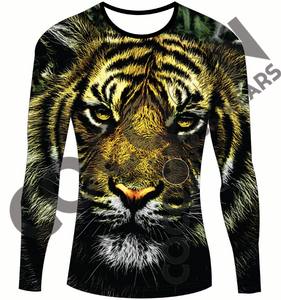 ชุดออกกำลังกายแขนยาวสำหรับทุกเพศ,ชุดรัชการ์ดแบบระเหิดดีไซน์ตามสั่ง - Product Image 5