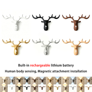 Applique murale LED 3 CCT,capteur de mouvement,rechargeable par USB, lampe de nuit à intensité réglable et à fixation magnétique - Product Image 1