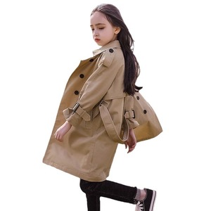 Manteau long automne printemps pour bébé filles vestes et vêtements d'extérieur pour filles de 4 à 9 <span class=keywords><strong>ans</strong></span> - Product Image 1