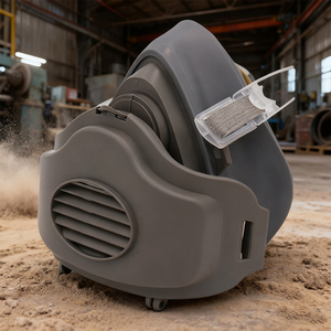 Masker <span class=keywords><strong>Respirator</strong></span> Katup Pernapasan 3-Lapisan Tahan Debu Kelas Industri Grosir, Dapat Digunakan Kembali, Resistensi Pernapasan Rendah - Product Image 3