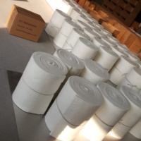 Couverture d'isolation en Fiber de céramique avec aiguille siliconée, 1 pièce, prix d'usine, 1260 degrés
