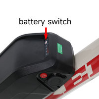 Vélo de montagne électrique TXED 27,5 pouces, moteur arrière 48V 350W, écran LCD, batterie au lithium, vélo de ville pour trajets quotidiens