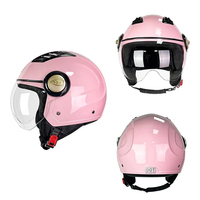 Nouveau design certifié DOT Casque de moto coloré à face ouverte OEM pour adultes et enfants