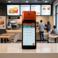 Mesin POS Android 14 GMS Harga Terjangkau Performa Tinggi dengan NFC Bluetooth USB Printer Terintegrasi 3GB 32GB Pemasok Pabrik OEM