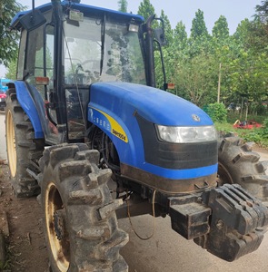 Trattore Agricolo 100CV New Holland di Buona Qualità, Trattore Agricolo Usato con Aratro a <span class=keywords><strong>Disco</strong></span> - Product Image 1